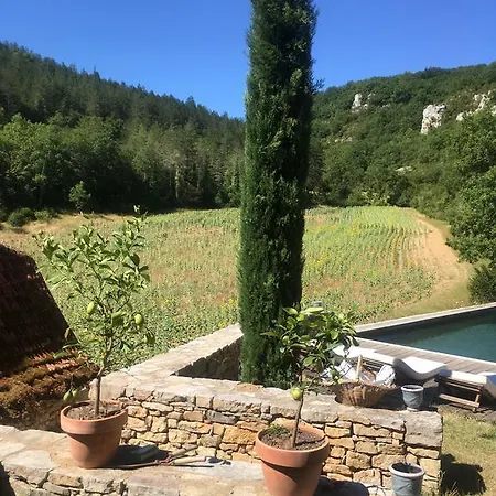 Alojamento de Acomodação e Pequeno-almoço De Laval Saint-Cirq-Lapopie